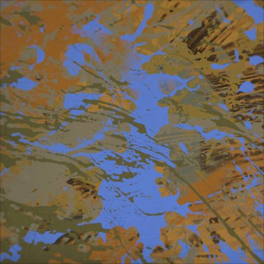 Grunge çağdaş sanat. El sanat yapılmış. renkli doku. Modern sanat. Yağlı boya darbeleri. Darbeleri. Sanatsal arka plan. Soyut resim tuval üzerine.