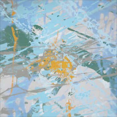 Grunge çağdaş sanat. El sanat yapılmış. renkli doku. Modern sanat. Yağlı boya darbeleri. Darbeleri. Sanatsal arka plan. Soyut resim tuval üzerine.