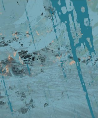 Grunge çağdaş sanat. El sanat yapılmış. renkli doku. Modern sanat. Yağlı boya darbeleri. Darbeleri. Sanatsal arka plan. Soyut resim tuval üzerine.