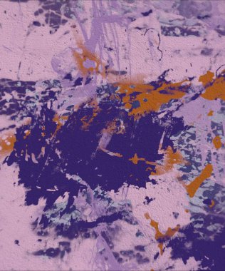 Grunge çağdaş sanat. El sanat yapılmış. renkli doku. Modern sanat. Yağlı boya darbeleri. Darbeleri. Sanatsal arka plan. Soyut resim tuval üzerine.