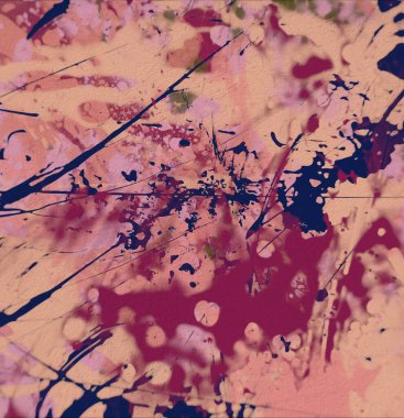 Grunge çağdaş sanat. El sanat yapılmış. renkli doku. Modern sanat. Yağlı boya darbeleri. Darbeleri. Sanatsal arka plan. Soyut resim tuval üzerine.