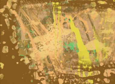 Grunge çağdaş sanat. El sanat yapılmış. renkli doku. Modern sanat. Yağlı boya darbeleri. Darbeleri. Sanatsal arka plan. Soyut resim tuval üzerine.