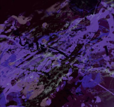 Grunge çağdaş sanat. El sanat yapılmış. renkli doku. Modern sanat. Yağlı boya darbeleri. Darbeleri. Sanatsal arka plan. Soyut resim tuval üzerine.