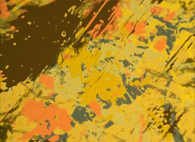 Grunge çağdaş sanat. El sanat yapılmış. renkli doku. Modern sanat. Yağlı boya darbeleri. Darbeleri. Sanatsal arka plan. Soyut resim tuval üzerine.