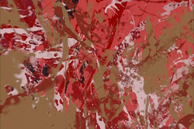 Grunge çağdaş sanat. El sanat yapılmış. renkli doku. Modern sanat. Yağlı boya darbeleri. Darbeleri. Sanatsal arka plan. Soyut resim tuval üzerine.