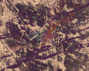 Grunge çağdaş sanat. El sanat yapılmış. renkli doku. Modern sanat. Yağlı boya darbeleri. Darbeleri. Sanatsal arka plan. Soyut resim tuval üzerine.