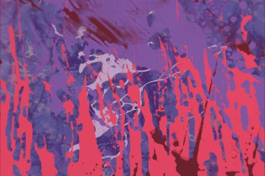 Grunge çağdaş sanat. El sanat yapılmış. renkli doku. Modern sanat. Yağlı boya darbeleri. Darbeleri. Sanatsal arka plan. Soyut resim tuval üzerine.