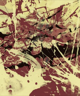 Grunge çağdaş sanat. El sanat yapılmış. renkli doku. Modern sanat. Yağlı boya darbeleri. Darbeleri. Sanatsal arka plan. Soyut resim tuval üzerine.