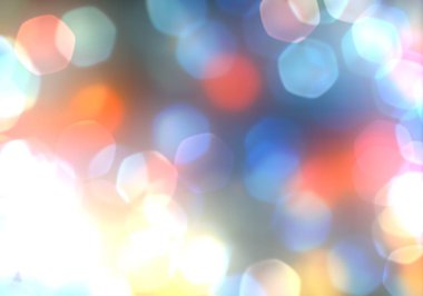 Bokeh ve parlak ışıklar arka plan. Doğal bokeh ve parlak ışıklar Vintage Magic arka plan ile renk Festival arka plan