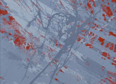Grunge çağdaş sanat. El sanat yapılmış. renkli doku. Modern sanat. Yağlı boya darbeleri. Darbeleri. Sanatsal arka plan. Soyut resim tuval üzerine.