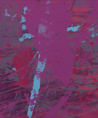 Grunge çağdaş sanat. El sanat yapılmış. renkli doku. Modern sanat. Yağlı boya darbeleri. Darbeleri. Sanatsal arka plan. Soyut resim tuval üzerine.