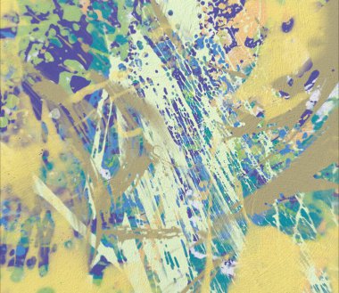 Grunge çağdaş sanat. El sanat yapılmış. renkli doku. Modern sanat. Yağlı boya darbeleri. Darbeleri. Sanatsal arka plan. Soyut resim tuval üzerine.