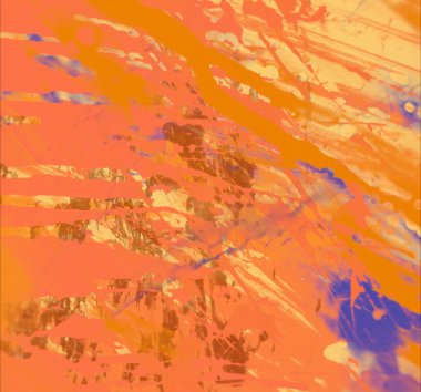 Grunge çağdaş sanat. El sanat yapılmış. renkli doku. Modern sanat. Yağlı boya darbeleri. Darbeleri. Sanatsal arka plan. Soyut resim tuval üzerine.