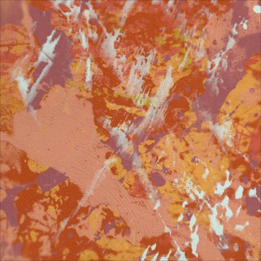 Grunge çağdaş sanat. El sanat yapılmış. renkli doku. Modern sanat. Yağlı boya darbeleri. Darbeleri. Sanatsal arka plan. Soyut resim tuval üzerine.