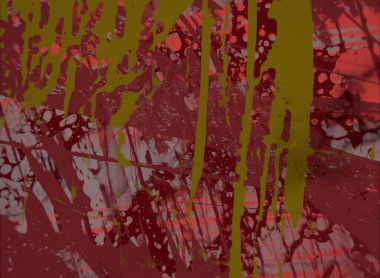 Grunge çağdaş sanat. El sanat yapılmış. renkli doku. Modern sanat. Yağlı boya darbeleri. Darbeleri. Sanatsal arka plan. Soyut resim tuval üzerine.