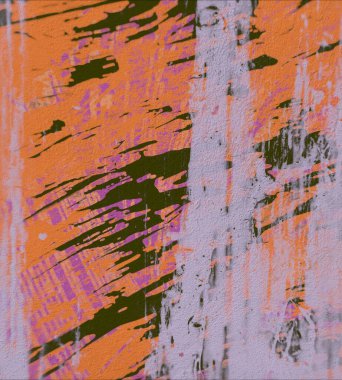 Grunge çağdaş sanat. El sanat yapılmış. renkli doku. Modern sanat. Yağlı boya darbeleri. Darbeleri. Sanatsal arka plan. Soyut resim tuval üzerine.