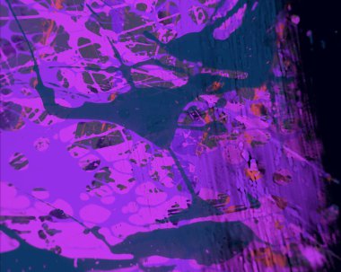 Grunge çağdaş sanat. El sanat yapılmış. renkli doku. Modern sanat. Yağlı boya darbeleri. Darbeleri. Sanatsal arka plan. Soyut resim tuval üzerine.