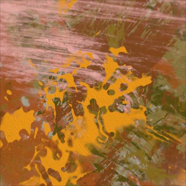 Grunge çağdaş sanat. El sanat yapılmış. renkli doku. Modern sanat. Yağlı boya darbeleri. Darbeleri. Sanatsal arka plan. Soyut resim tuval üzerine.