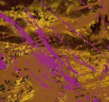 Grunge çağdaş sanat. El sanat yapılmış. renkli doku. Modern sanat. Yağlı boya darbeleri. Darbeleri. Sanatsal arka plan. Soyut resim tuval üzerine.