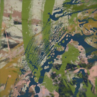 Grunge çağdaş sanat. El sanat yapılmış. renkli doku. Modern sanat. Yağlı boya darbeleri. Darbeleri. Sanatsal arka plan. Soyut resim tuval üzerine.