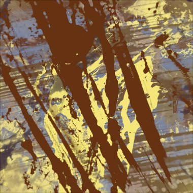 Grunge çağdaş sanat. El sanat yapılmış. renkli doku. Modern sanat. Yağlı boya darbeleri. Darbeleri. Sanatsal arka plan. Soyut resim tuval üzerine.