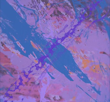 Grunge çağdaş sanat. El sanat yapılmış. renkli doku. Modern sanat. Yağlı boya darbeleri. Darbeleri. Sanatsal arka plan. Soyut resim tuval üzerine.