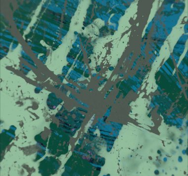 Grunge çağdaş sanat. El sanat yapılmış. renkli doku. Modern sanat. Yağlı boya darbeleri. Darbeleri. Sanatsal arka plan. Soyut resim tuval üzerine.