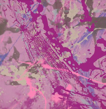 Grunge çağdaş sanat. El sanat yapılmış. renkli doku. Modern sanat. Yağlı boya darbeleri. Darbeleri. Sanatsal arka plan. Soyut resim tuval üzerine.