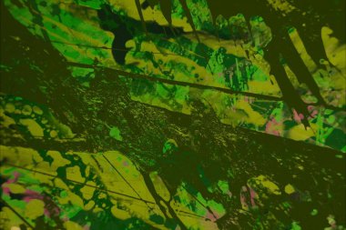Grunge çağdaş sanat. El sanat yapılmış. renkli doku. Modern sanat. Yağlı boya darbeleri. Darbeleri. Sanatsal arka plan. Soyut resim tuval üzerine.