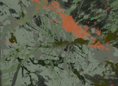 Grunge çağdaş sanat. El sanat yapılmış. renkli doku. Modern sanat. Yağlı boya darbeleri. Darbeleri. Sanatsal arka plan. Soyut resim tuval üzerine.