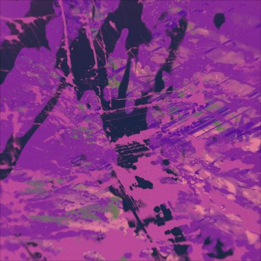 Grunge çağdaş sanat. El sanat yapılmış. renkli doku. Modern sanat. Yağlı boya darbeleri. Darbeleri. Sanatsal arka plan. Soyut resim tuval üzerine.