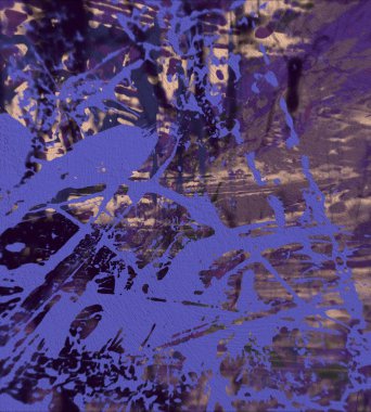 Grunge çağdaş sanat. El sanat yapılmış. renkli doku. Modern sanat. Yağlı boya darbeleri. Darbeleri. Sanatsal arka plan. Soyut resim tuval üzerine.