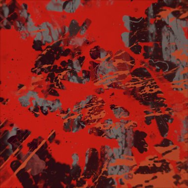 Grunge çağdaş sanat. El sanat yapılmış. renkli doku. Modern sanat. Yağlı boya darbeleri. Darbeleri. Sanatsal arka plan. Soyut resim tuval üzerine.