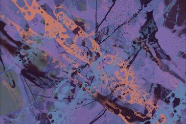 Grunge çağdaş sanat. El sanat yapılmış. renkli doku. Modern sanat. Yağlı boya darbeleri. Darbeleri. Sanatsal arka plan. Soyut resim tuval üzerine.