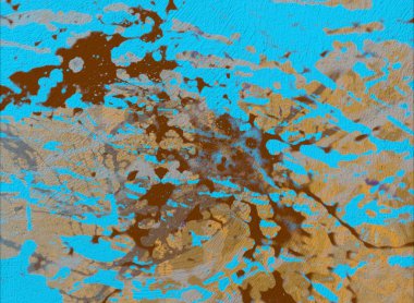 Grunge çağdaş sanat. El sanat yapılmış. renkli doku. Modern sanat. Yağlı boya darbeleri. Darbeleri. Sanatsal arka plan. Soyut resim tuval üzerine.