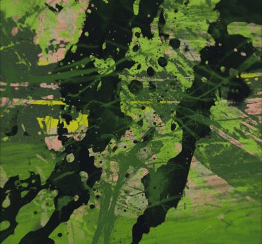 Grunge çağdaş sanat. El sanat yapılmış. renkli doku. Modern sanat. Yağlı boya darbeleri. Darbeleri. Sanatsal arka plan. Soyut resim tuval üzerine.