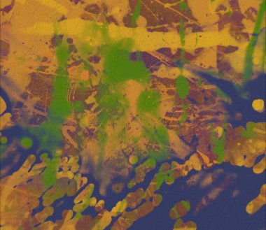 Grunge çağdaş sanat. El sanat yapılmış. renkli doku. Modern sanat. Yağlı boya darbeleri. Darbeleri. Sanatsal arka plan. Soyut resim tuval üzerine.