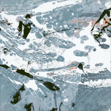 Grunge çağdaş sanat. El sanat yapılmış. renkli doku. Modern sanat. Yağlı boya darbeleri. Darbeleri. Sanatsal arka plan. Soyut resim tuval üzerine.