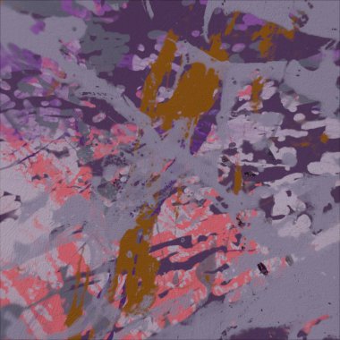Grunge çağdaş sanat. El sanat yapılmış. renkli doku. Modern sanat. Yağlı boya darbeleri. Darbeleri. Sanatsal arka plan. Soyut resim tuval üzerine.