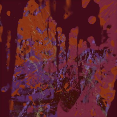 Grunge çağdaş sanat. El sanat yapılmış. renkli doku. Modern sanat. Yağlı boya darbeleri. Darbeleri. Sanatsal arka plan. Soyut resim tuval üzerine.