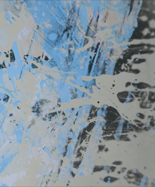 Grunge çağdaş sanat. El sanat yapılmış. renkli doku. Modern sanat. Yağlı boya darbeleri. Darbeleri. Sanatsal arka plan. Soyut resim tuval üzerine.