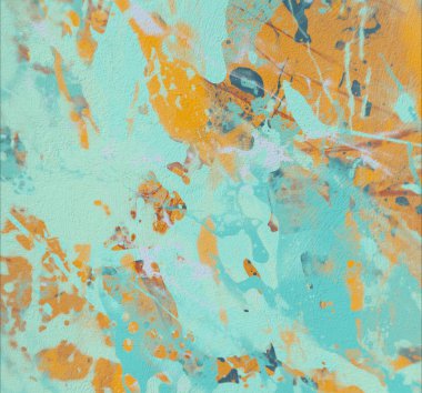 Grunge çağdaş sanat. El sanat yapılmış. renkli doku. Modern sanat. Yağlı boya darbeleri. Darbeleri. Sanatsal arka plan. Soyut resim tuval üzerine.