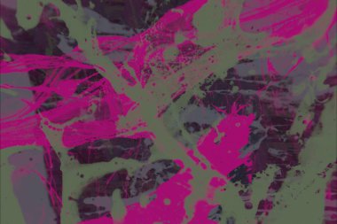 Grunge çağdaş sanat. El sanat yapılmış. renkli doku. Modern sanat. Yağlı boya darbeleri. Darbeleri. Sanatsal arka plan. Soyut resim tuval üzerine.