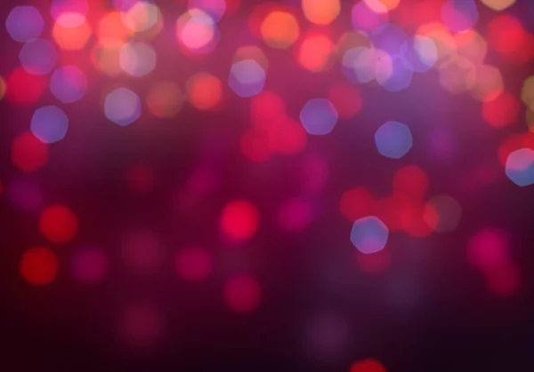 Contexte Avec Bokeh Lumières Vives Vintage Fond Magique Avec Couleur — Photo