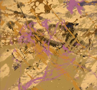 Grunge çağdaş sanat. El sanat yapılmış. renkli doku. Modern sanat. Yağlı boya darbeleri. Darbeleri. Sanatsal arka plan. Soyut resim tuval üzerine.