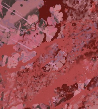 Grunge çağdaş sanat. El sanat yapılmış. renkli doku. Modern sanat. Yağlı boya darbeleri. Darbeleri. Sanatsal arka plan. Soyut resim tuval üzerine.