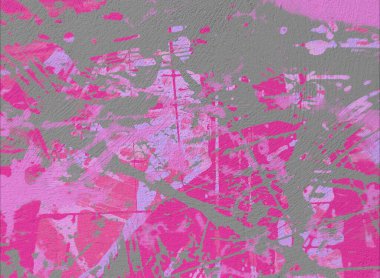 Grunge çağdaş sanat. El sanat yapılmış. renkli doku. Modern sanat. Yağlı boya darbeleri. Darbeleri. Sanatsal arka plan. Soyut resim tuval üzerine.