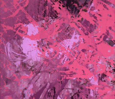 Grunge çağdaş sanat. El sanat yapılmış. renkli doku. Modern sanat. Yağlı boya darbeleri. Darbeleri. Sanatsal arka plan. Soyut resim tuval üzerine.