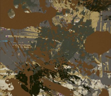 Grunge çağdaş sanat. El sanat yapılmış. renkli doku. Modern sanat. Yağlı boya darbeleri. Darbeleri. Sanatsal arka plan. Soyut resim tuval üzerine.