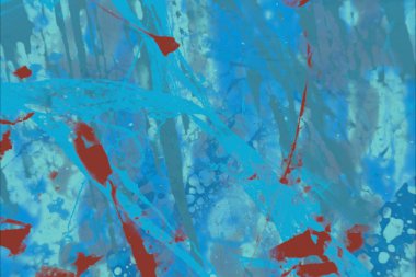 Grunge çağdaş sanat. El sanat yapılmış. renkli doku. Modern sanat. Yağlı boya darbeleri. Darbeleri. Sanatsal arka plan. Soyut resim tuval üzerine.